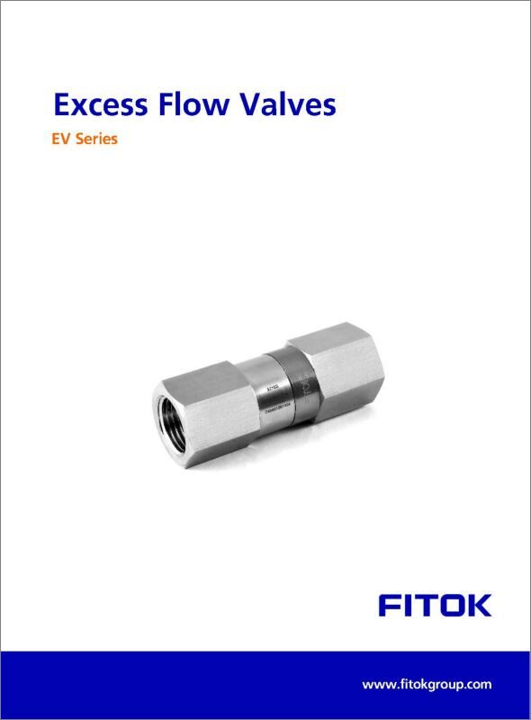 Fitok Excess Flow Valves EV Series